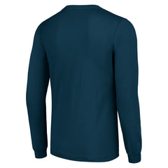 Dallas Cowboys Starter Retro Long Sleeve Graphic T-Shirt Navy