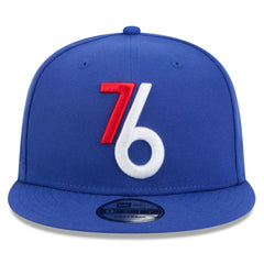 Philadelphia 76ers 2024/25 City Edition Alternate 9FIFTY Snapback Hat Royal