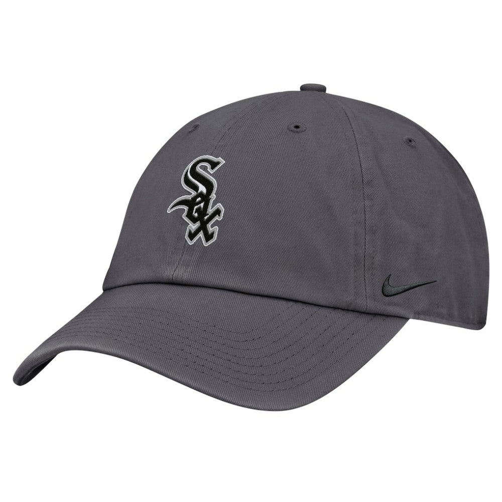Chicago White Sox Nike Club Adjustable Hat - Gray Hats