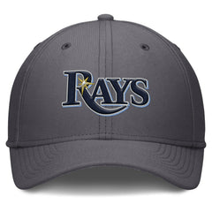 Tampa Bay Rays Nike Swoosh Performance Flex Hat - Gray Hats
