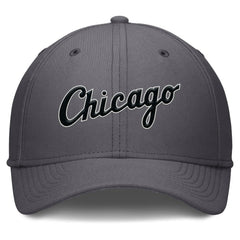 Chicago White Sox Nike Swoosh Performance Flex Hat - Gray Hats