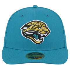 Jacksonville Jaguars New Era Throwback Logo Omaha Low Profile 59FIFTY Fitted Hat Teal