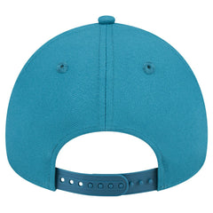 Jacksonville Jaguars New Era Throwback Logo Standard A-Frame 9FORTY Adjustable Hat Teal