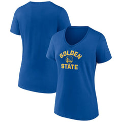 Golden State Warriors Women's Overtime V-Neck T-Shirt Royal