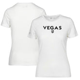NHL Vegas Golden Knights Levelwear Women's Maddox City Capsule T-Shirt - White