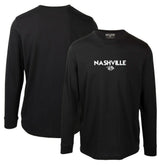 NHL Nashville Predators Levelwear Oscar City Capsule Long Sleeve T-Shirt - Black