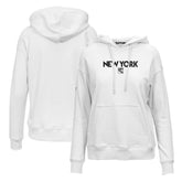 NHL New York Rangers Levelwear Women's Adorn City Capsule Pullover Hoodie - White