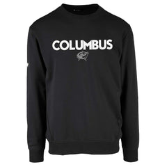NHL Columbus Blue Jackets Levelwear Zane City Capsule Pullover Sweatshirt - Black