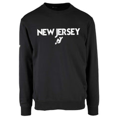 NHL New Jersey Devils Levelwear Zane City Capsule Pullover Sweatshirt - Black