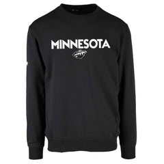 NHL Minnesota Wild Levelwear Zane City Capsule Pullover Sweatshirt - Black