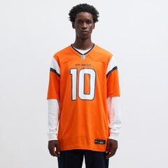 NFL Bo Nix Denver Broncos Player Game Jersey - Orange
