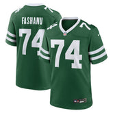 NFL Olu Fashanu New York Jets Player Game Jersey - Gotham Green