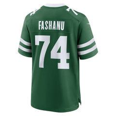 NFL Olu Fashanu New York Jets Player Game Jersey - Gotham Green
