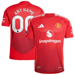 Manchester United 2024/25 Home Custom Jersey Red sale