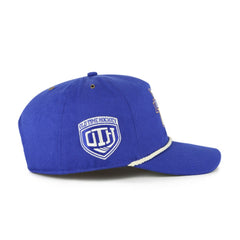 NHL New York Rangers '47 Old Time Hockey Rafter Sure Shot Hitch Adjustable Hat - Blue