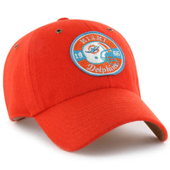 Miami Dolphins Stoney Clover Lane x '47 Unisex Field Goal Clean Up Adjustable Hat Orange