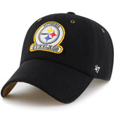 Pittsburgh Steelers Stoney Clover Lane x '47 Unisex Field Goal Clean Up Adjustable Hat Black