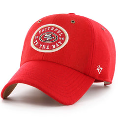 San Francisco 49ers Stoney Clover Lane x '47 Unisex Field Goal Clean Up Adjustable Hat Scarlet