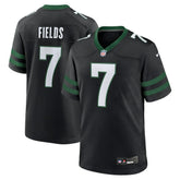 NFL Justin Fields New York Jets Game Jersey - Stealth Black
