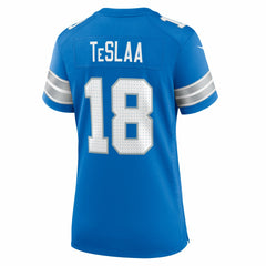 NFL Isaac TeSlaa Detroit Lions Women's Game Player Jersey - Blue