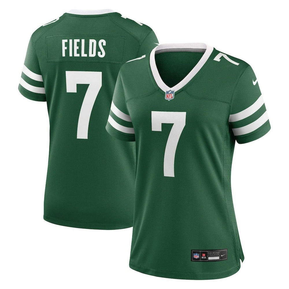 NFL Justin Fields New York Jets Women's Game Jersey - Legacy Green