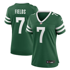 NFL Justin Fields New York Jets Women's Game Jersey - Legacy Green