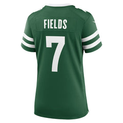 NFL Justin Fields New York Jets Women's Game Jersey - Legacy Green