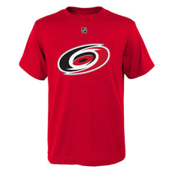 NHL Carolina Hurricanes Youth Primary Logo T-Shirt - Red