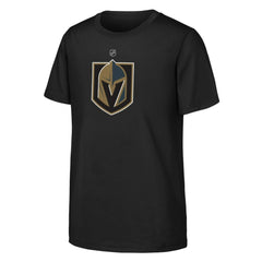 NHL Vegas Golden Knights Youth Primary Logo T-Shirt - Black