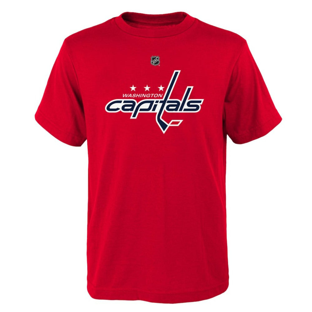 NHL Washington Capitals Youth Primary Logo T-Shirt - Red