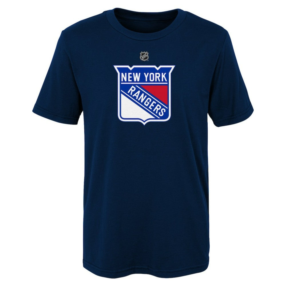 NHL New York Rangers Youth Primary Logo T-Shirt - Navy