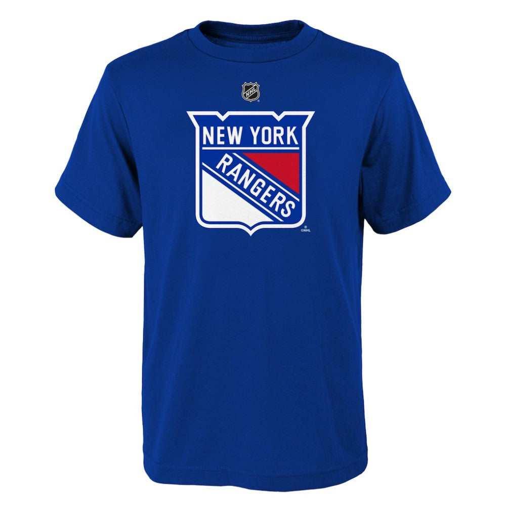 NHL New York Rangers Youth Primary Logo T-Shirt - Blue