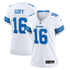 NFL Jared Goff Detroit Lions Women's Game Jersey - White