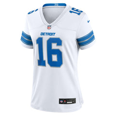 NFL Jared Goff Detroit Lions Women's Game Jersey - White