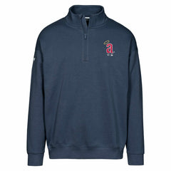 Los Angeles Angels Levelwear Murray Core Logo Quarter-Zip Pullover Top - Navy Pullover