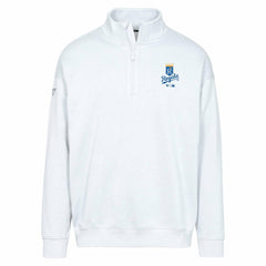 Kansas City Royals Levelwear Murray Core Logo Quarter-Zip Pullover Top - White Pullover
