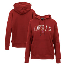 St. Louis Cardinals Levelwear Women's Adorn Cooperstown Collection Retro Spellout Pullover Hoodie - Red Hoodies