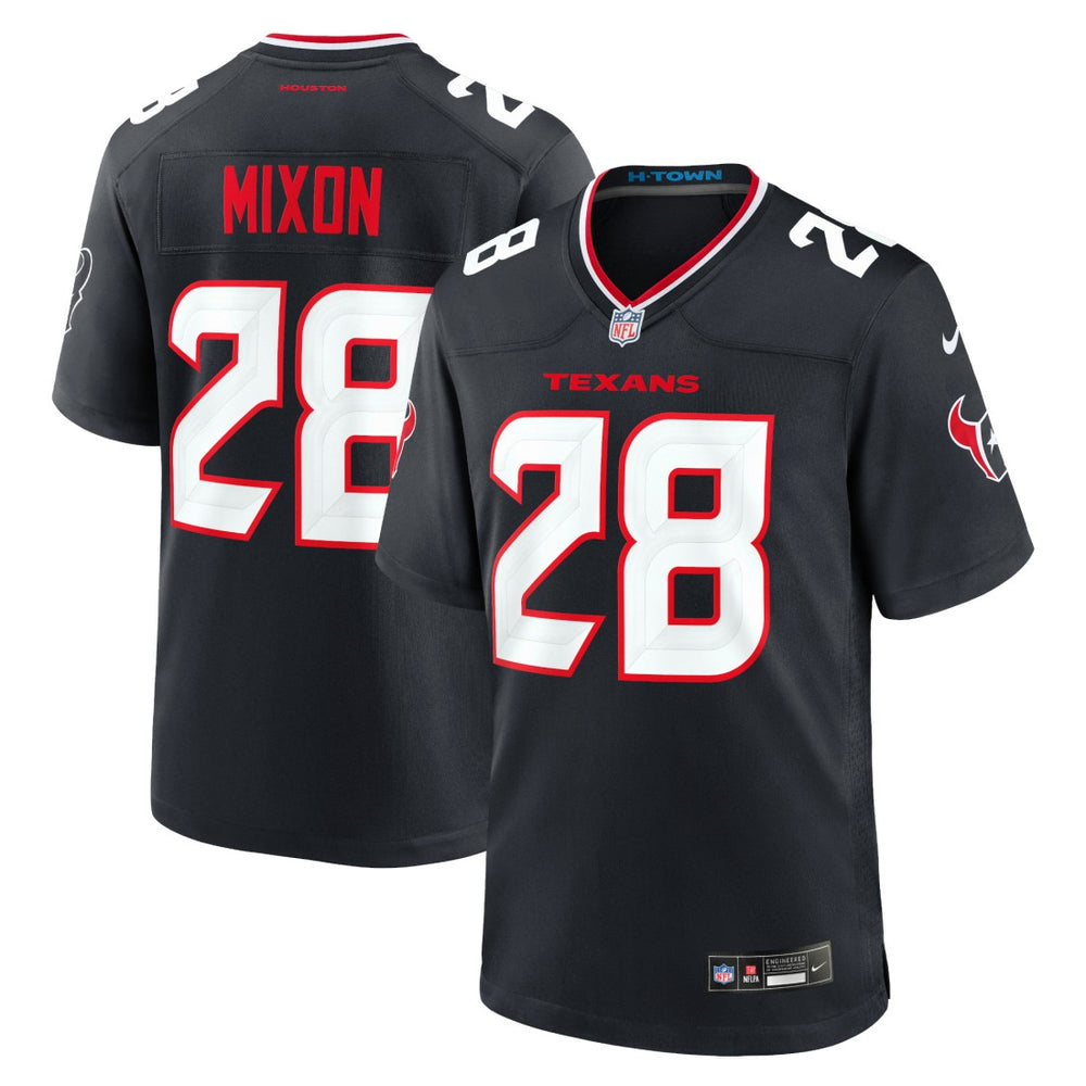 NFL Joe Mixon Houston Texans Game Jersey - Navy