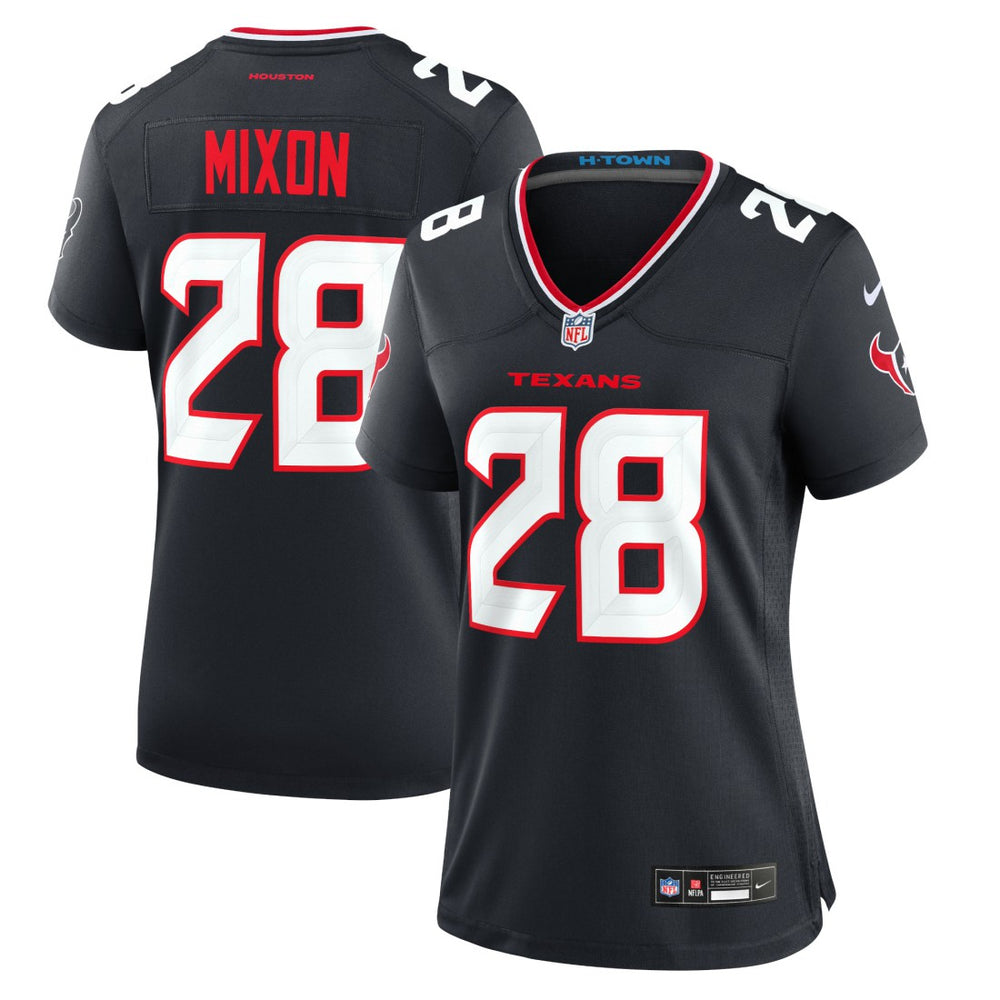 NFL Joe Mixon Houston Texans Women's Game Jersey - Navy