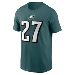 Quinyon Mitchell Philadelphia Eagles Name & Number T-Shirt Green