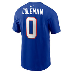 Keon Coleman Buffalo Bills Name & Number T-Shirt Royal