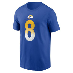 Jared Verse Los Angeles Rams Name & Number T-Shirt Royal