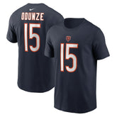 Rome Odunze Chicago Bears Name & Number T-Shirt Navy
