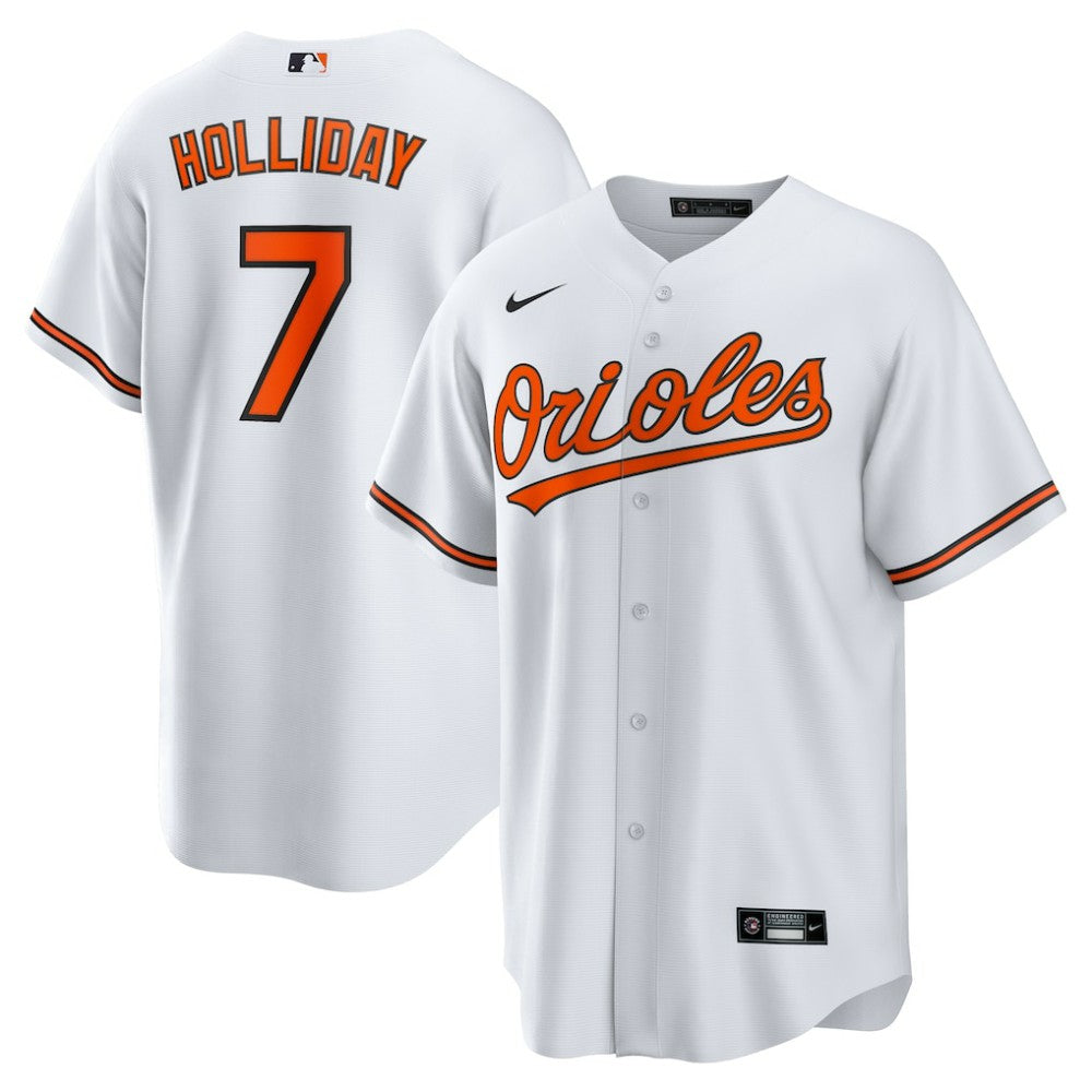 MLB Jackson Holliday Baltimore Orioles Nike Home Replica Player Jersey - White