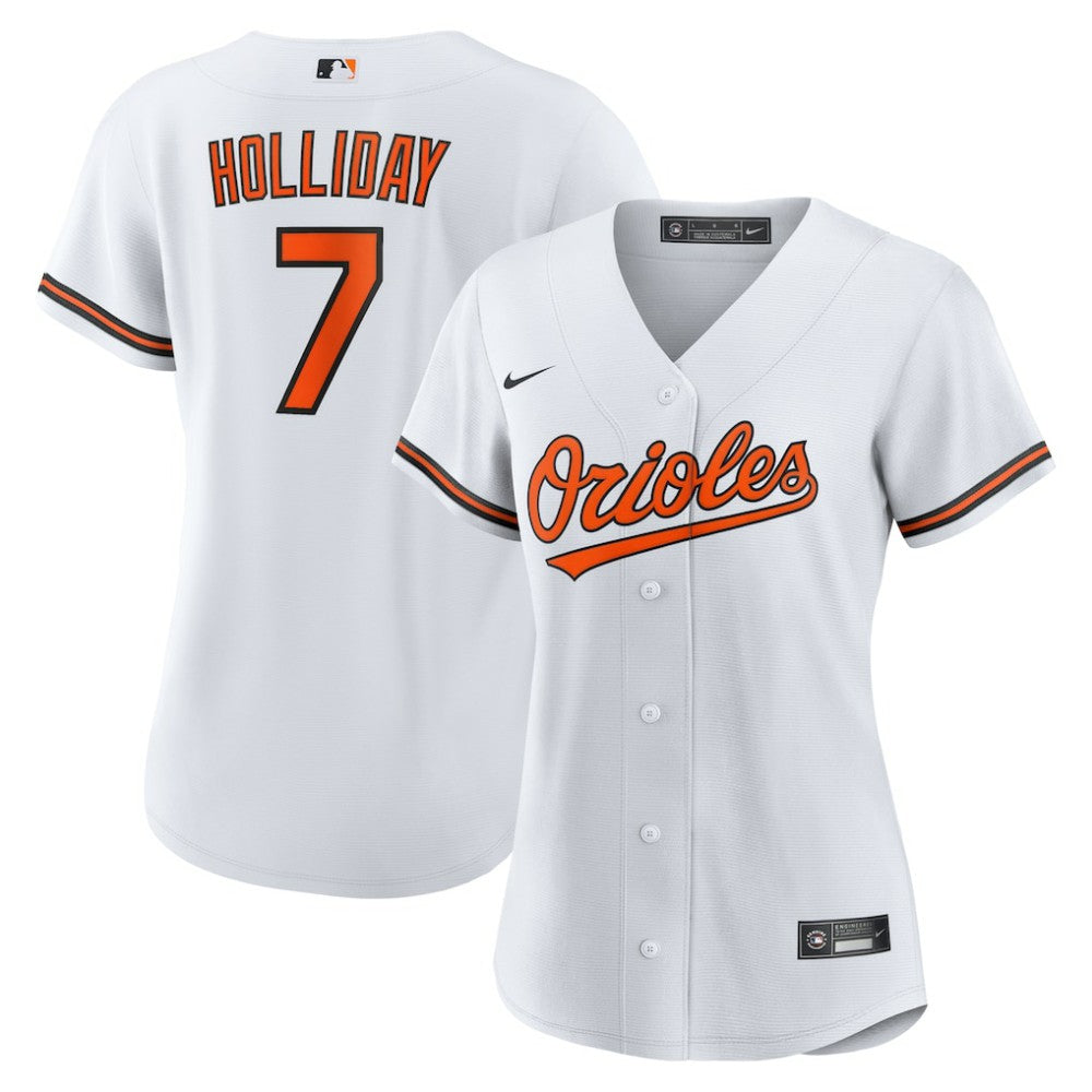 MLB Jackson Holliday Baltimore Orioles Nike Women's Home Replica Player Jersey - White