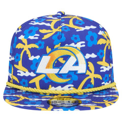 Los Angeles Rams New Era Wakey Wakey Golfer Snapback Hat Royal