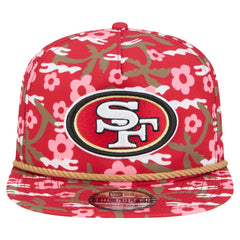 San Francisco 49ers New Era Wakey Wakey Golfer Snapback Hat Scarlet