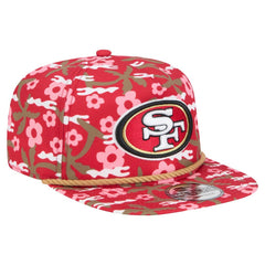 San Francisco 49ers New Era Wakey Wakey Golfer Snapback Hat Scarlet