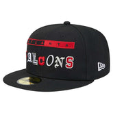 Atlanta Falcons New Era Ransom 59FIFTY Fitted Hat Black