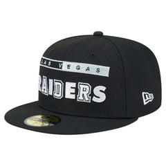 Las Vegas Raiders New Era Ransom 59FIFTY Fitted Hat Black